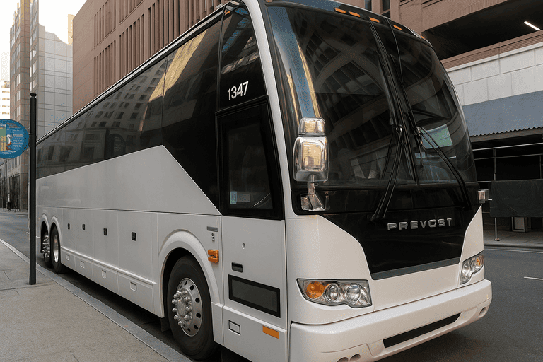 a Wichita Falls Coach Bus Service coach bus