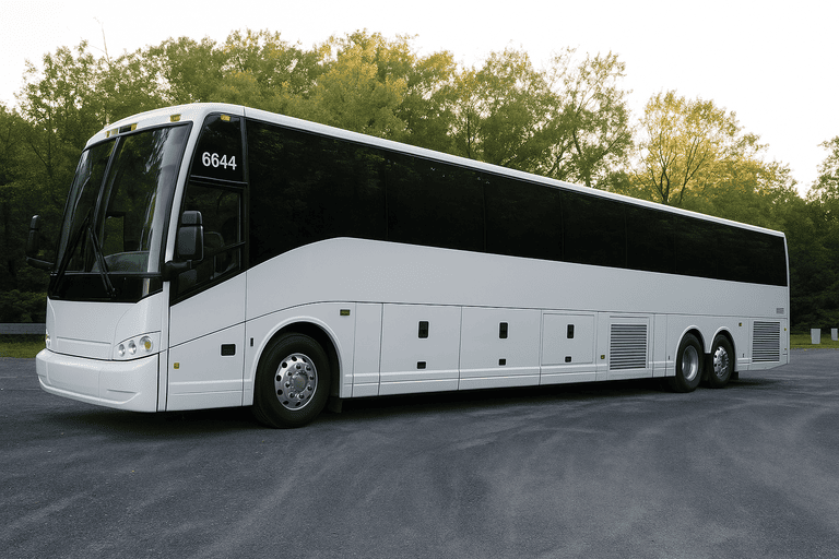 exterior of Wichita Falls Coach Bus Service coach bus
