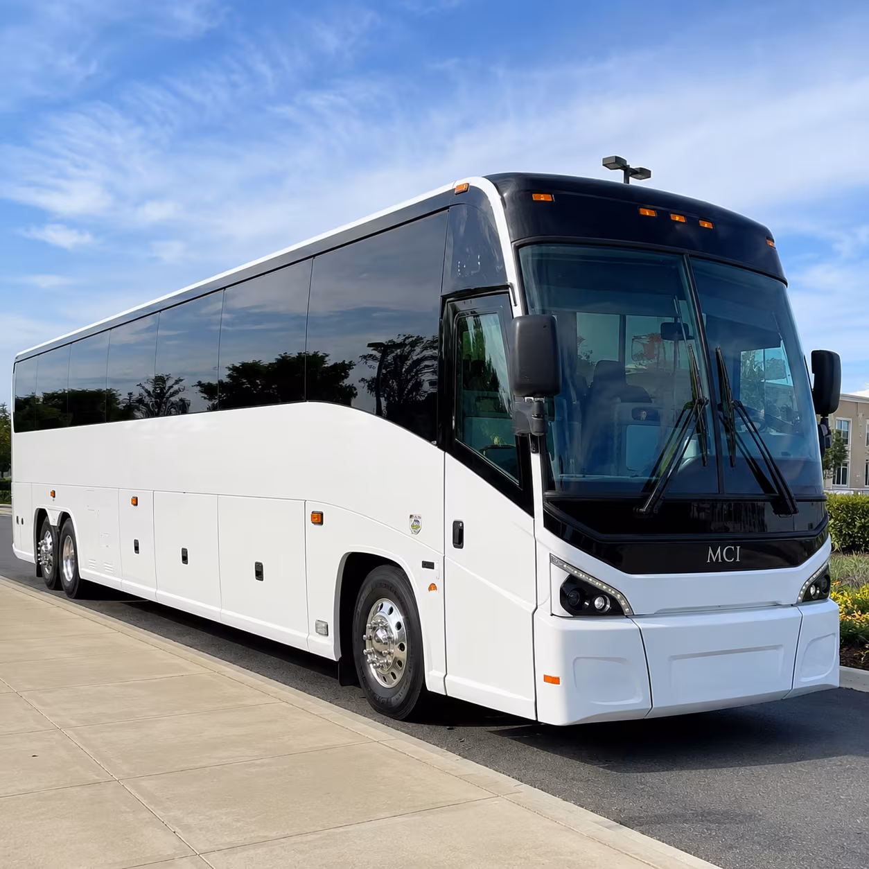 charter bus shuttle service for wichita falls business parks and office campuses