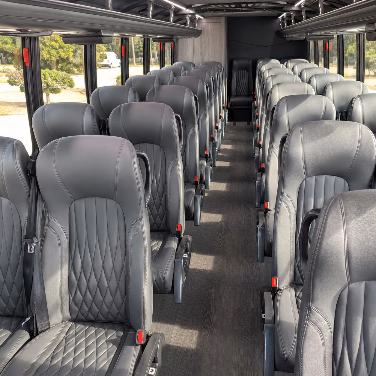 wichita falls 30 passenger minibus inside