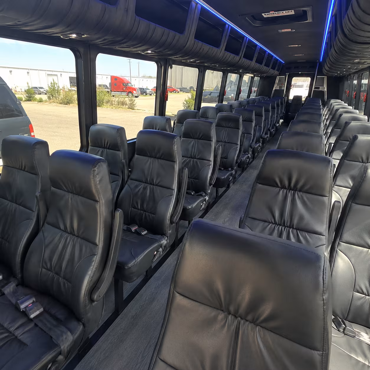 wichita falls concert transportation onboard seating