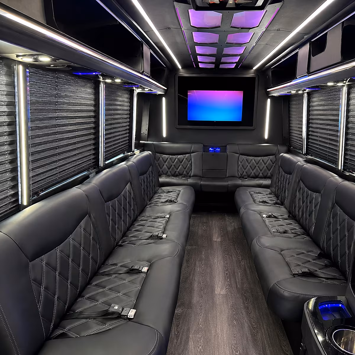 wichita falls party bus interior