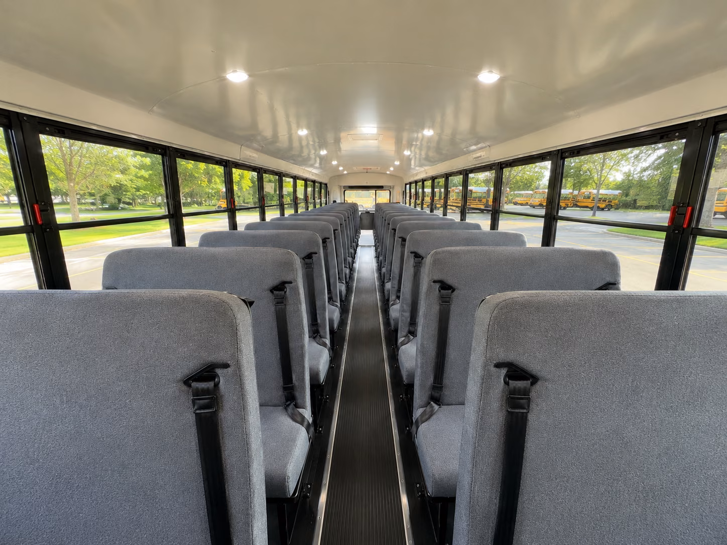 wichita falls school bus interior