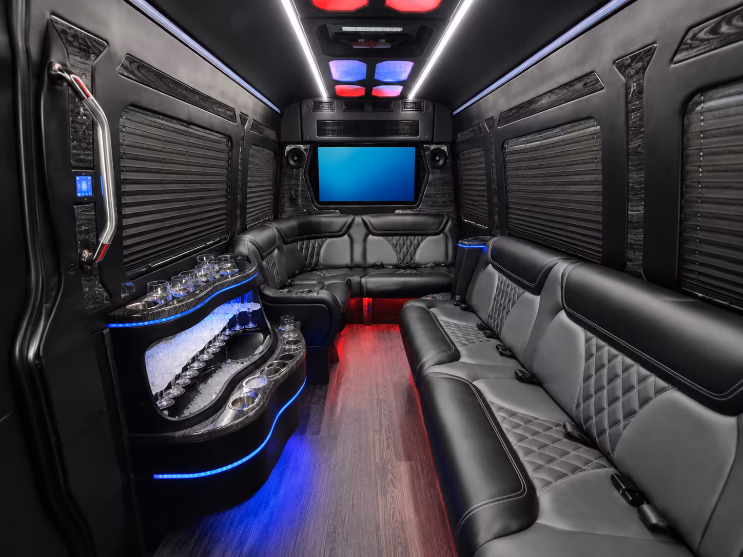wichita falls sprinter limousine interior