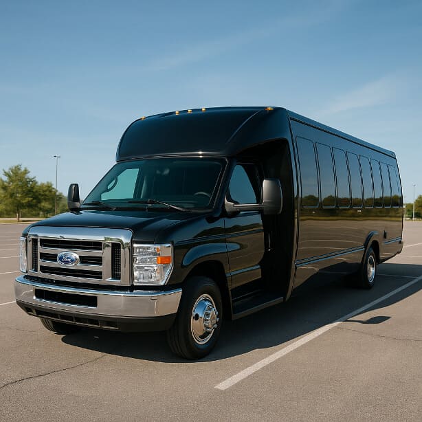 Wichita Falls Coach Bus Service 18 Passenger Minibus
